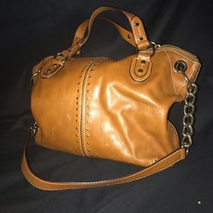 Burnt orange / brown purse
